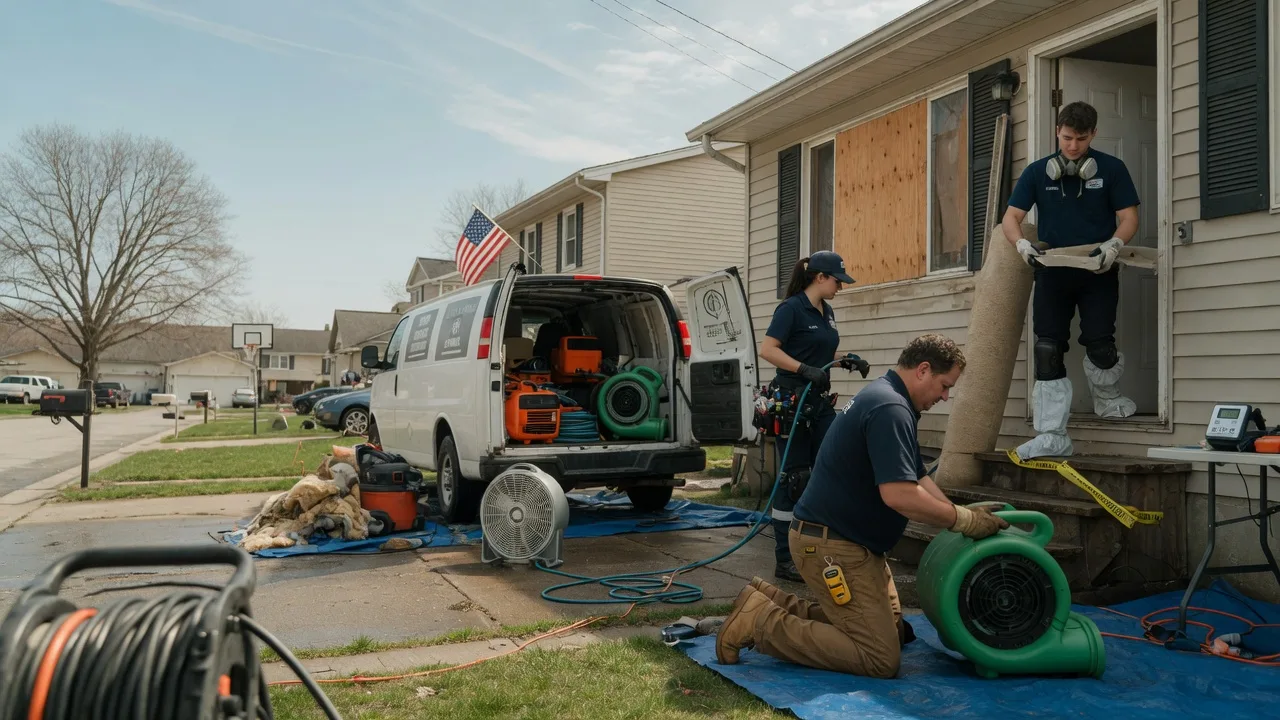 Water Damage Restoration in Marysville, OH near me